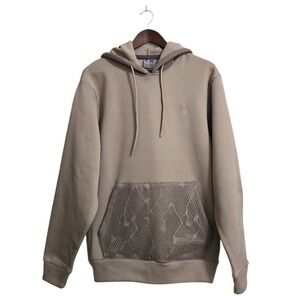Saints Studio NWT Fleece Hoodie In Taupe Sz S